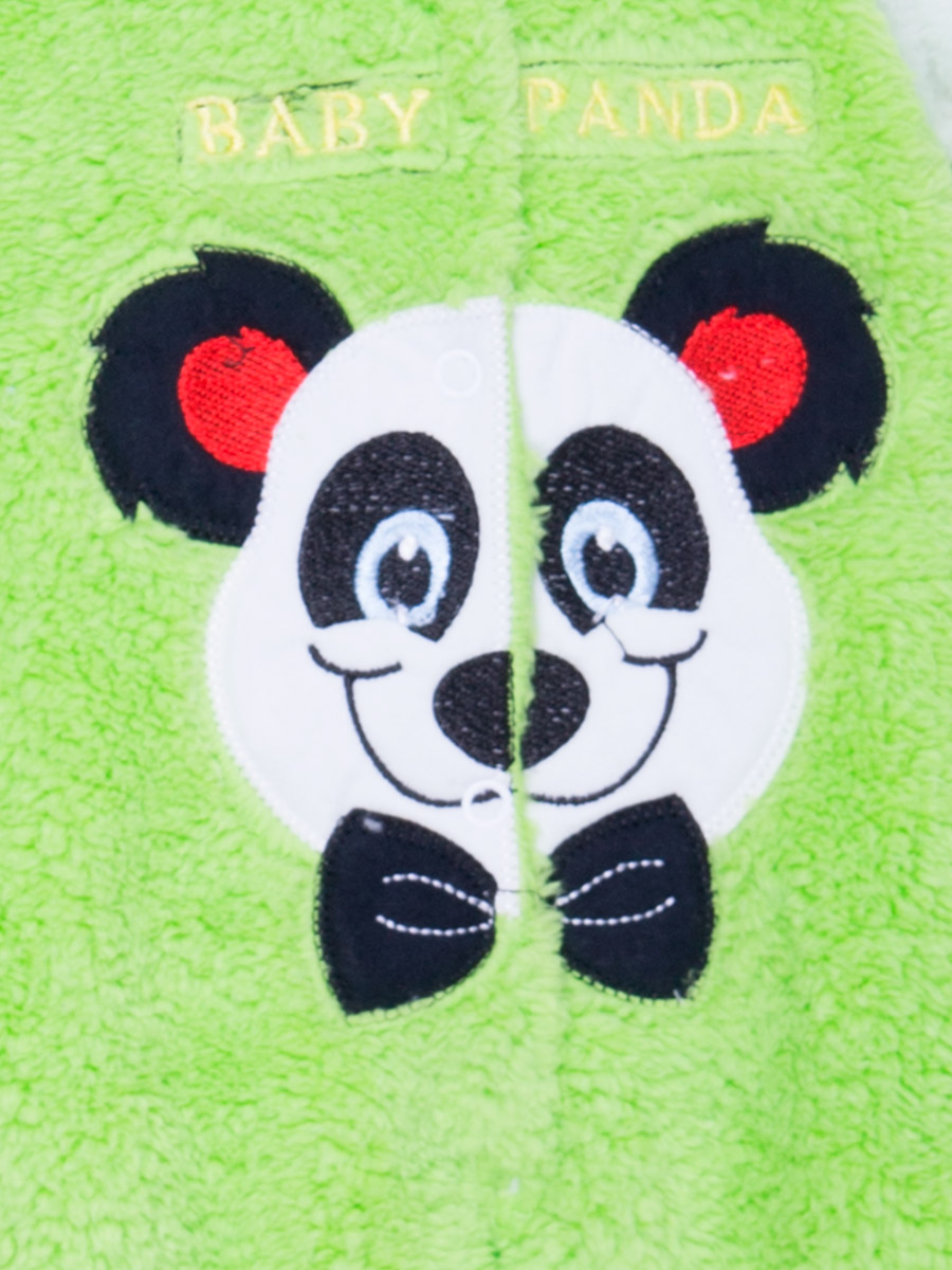 Комбинезоны для малышей "Baby panda green"