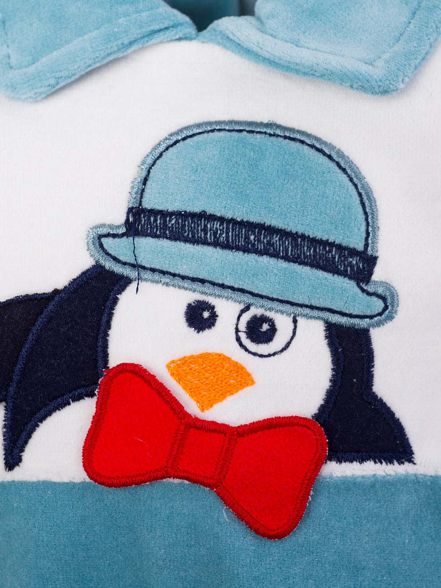 Костюмы для мальчиков "Penguin turquoise"