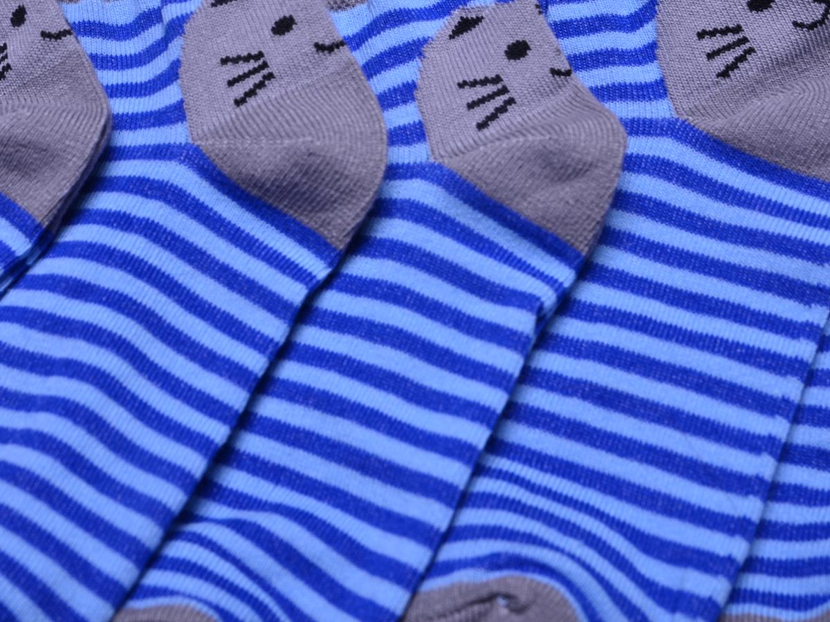Носки для детей "Cat gray"