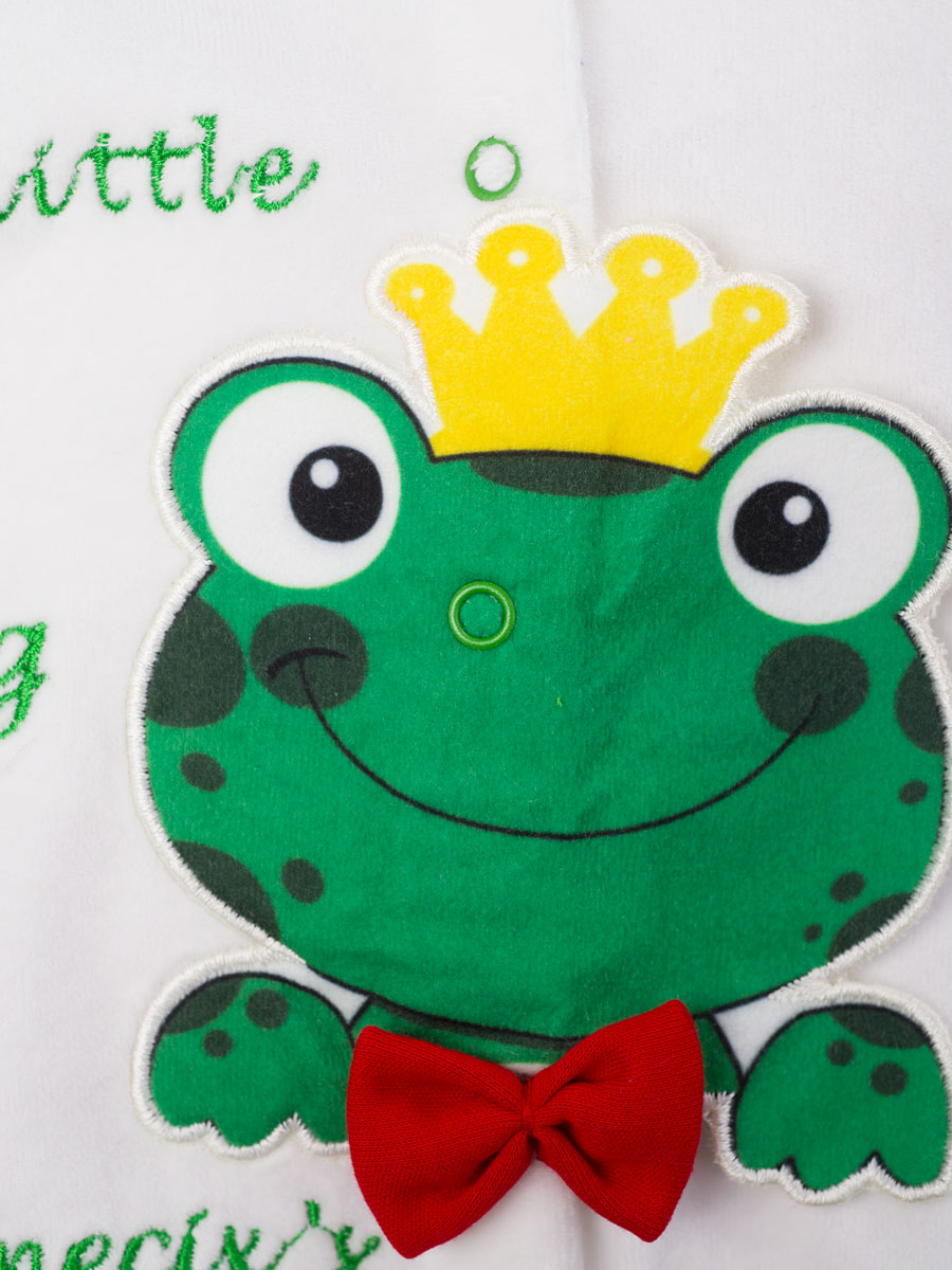 Велюровые комбинезоны для малышей "Frog"