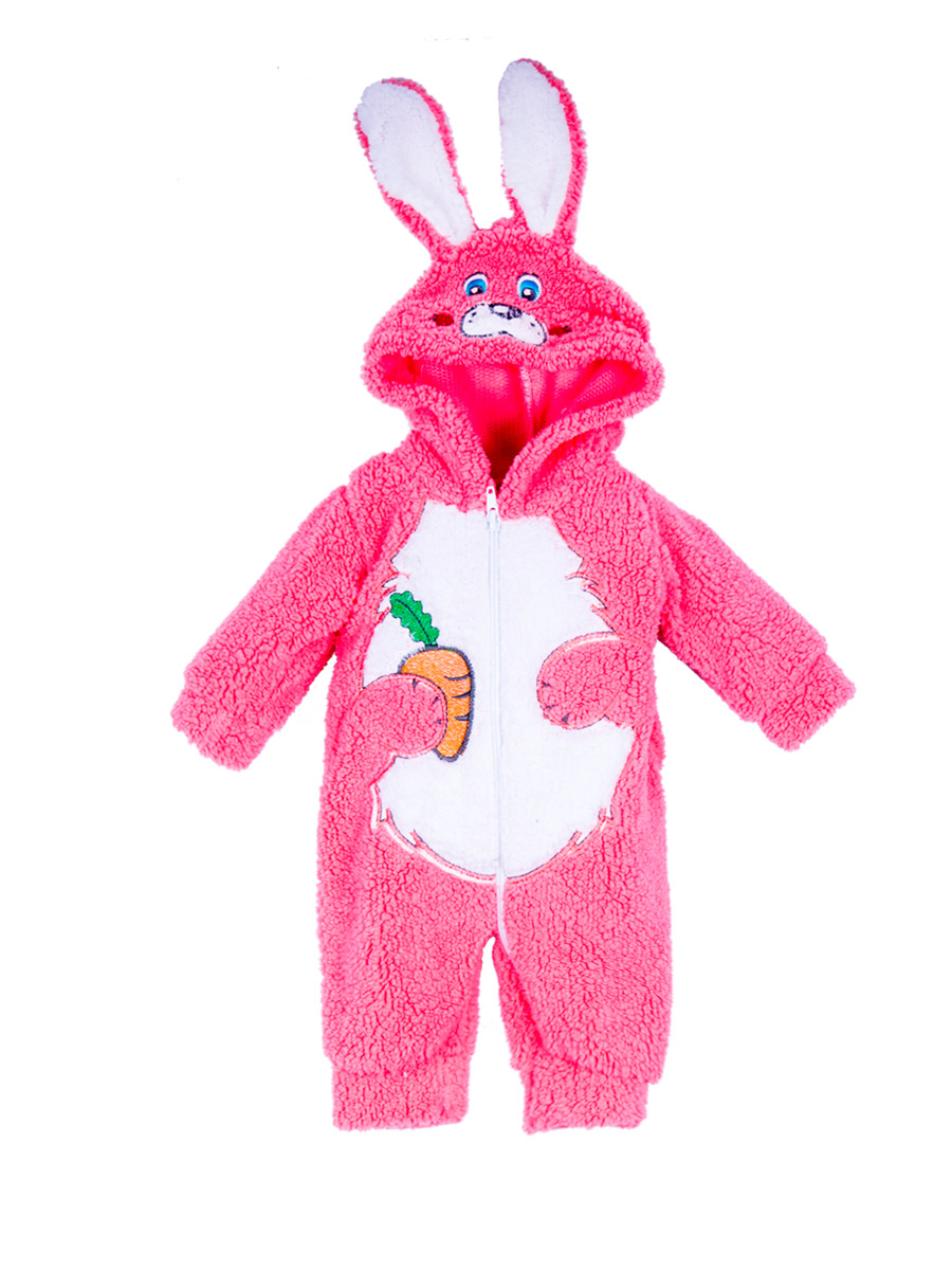 Комбинезоны для детей "Bunny with carrot red"
