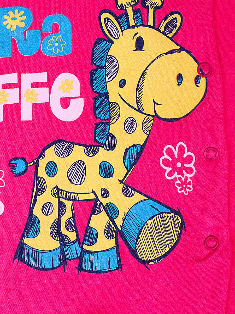Трикотажный комбинезон "Funny giraffe"